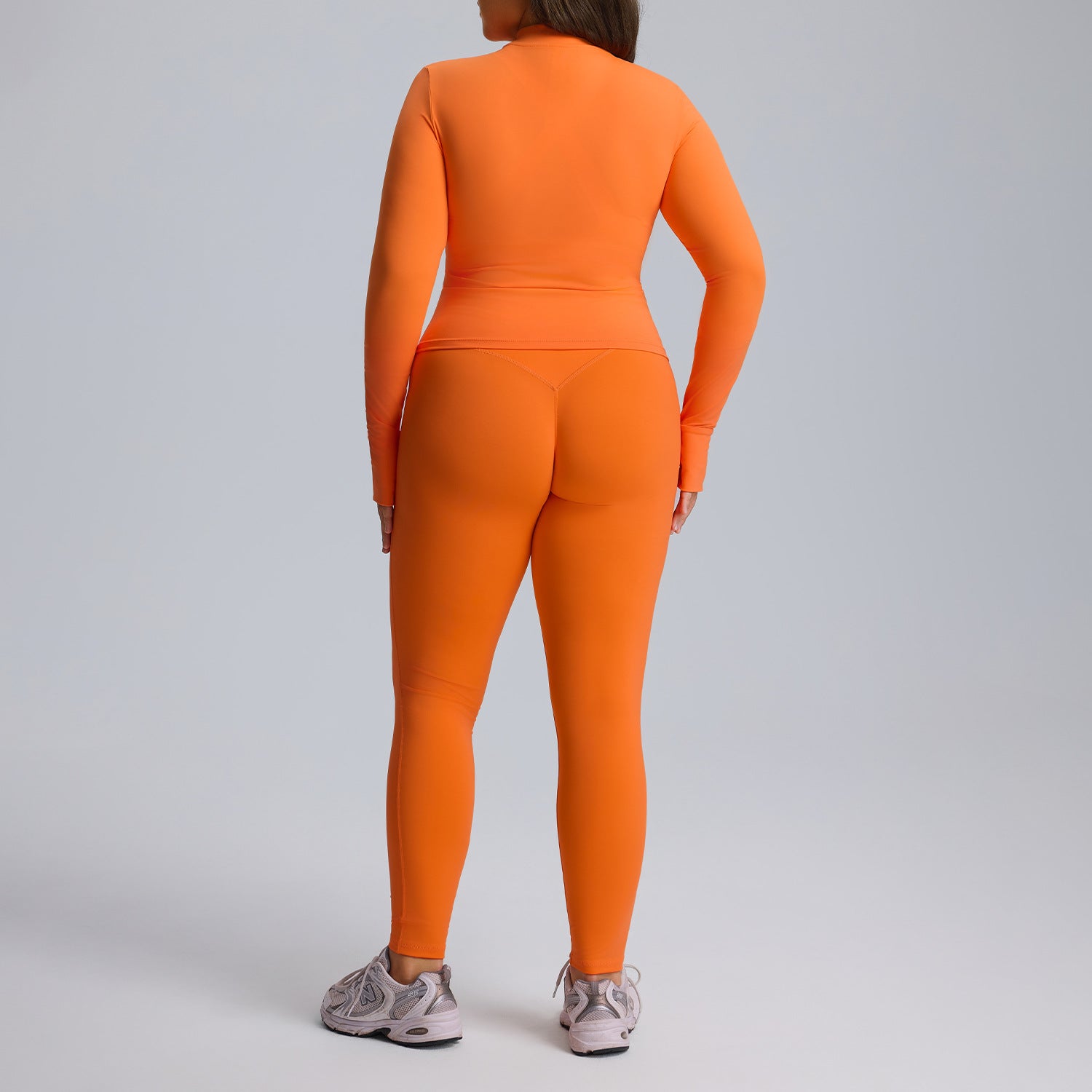 Long sleeved yoga suit set women's sportswear three piece set