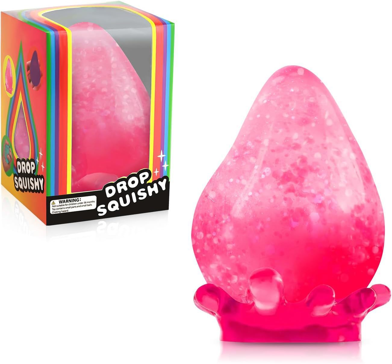 Ice Cube Stress Ball Toy