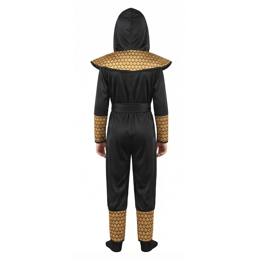 Festival Ninja Cosplay Costume for Kids Halloween Role Play Performance Outfit