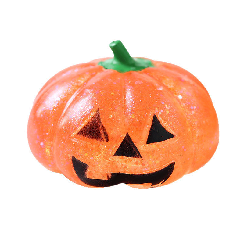 Pumpkin Head Squishy Toy