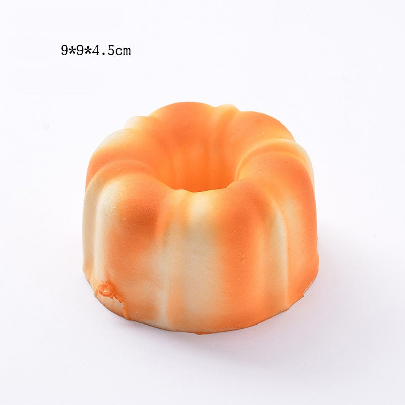 Bread and Donut Squishy Toys