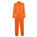Halloween Prisoner Costume Unisex Adult Jumpsuit Set Movie Character Performance Costume Cosplay Outfit