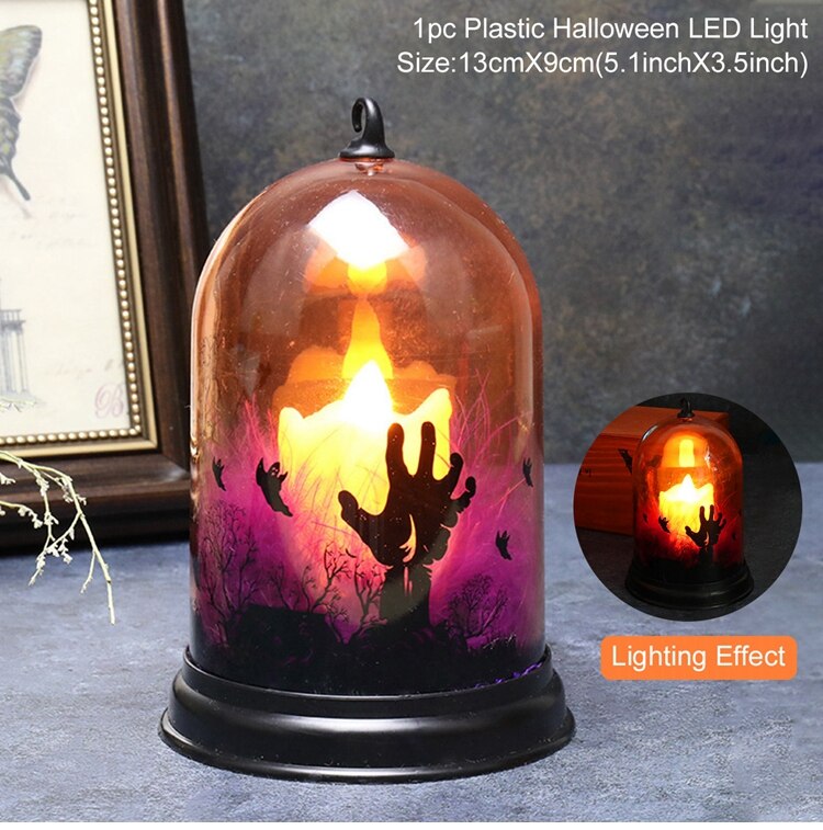 Halloween Retro Small Oil Lamp Halloween Decoration For Home Halloween Decoration Party Supply Horror Props Trick Or Treat