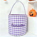 Checkered Easter Storage Basket