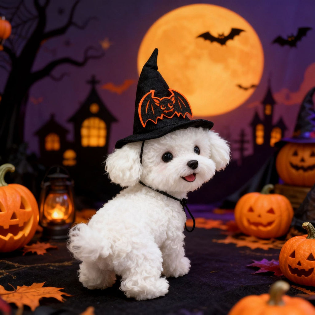Pet Halloween Hat New Style Direct Factory Supply Pet Transformation Magic Hat Halloween Pet Hat Manufacturer