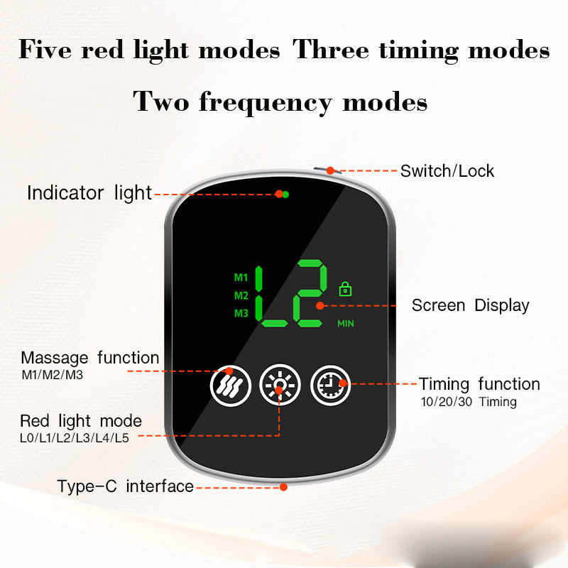 Infrared Vibration Massage Belt