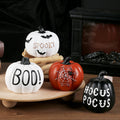 Halloween Decoration Resin Pumpkin Decorative Item Tabletop Ornament for Halloween Party