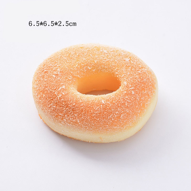Bread and Donut Squishy Toys