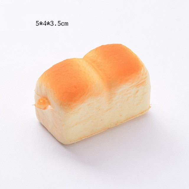 Bread and Donut Squishy Toys