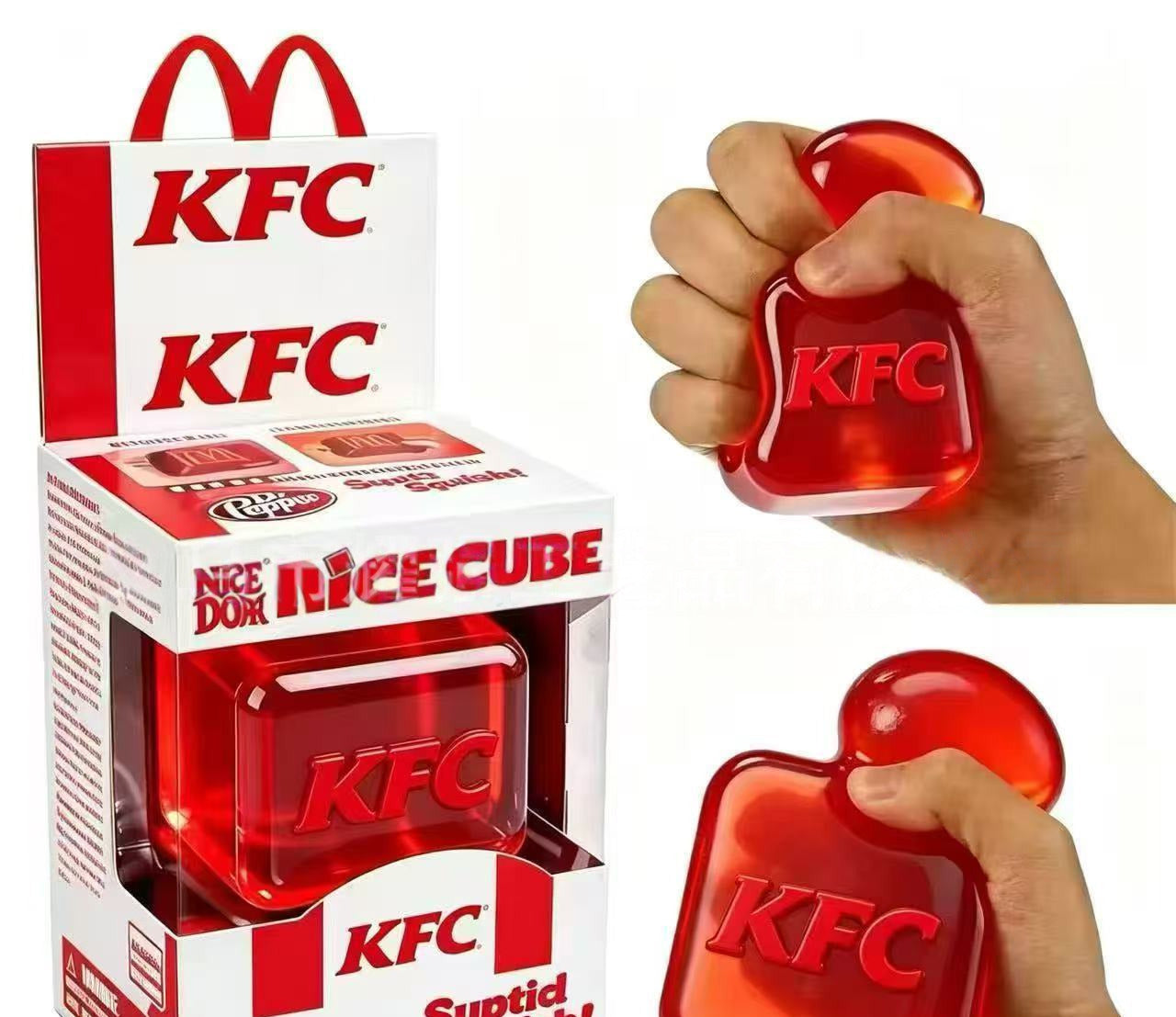 Ice Cube Stress Ball Toy