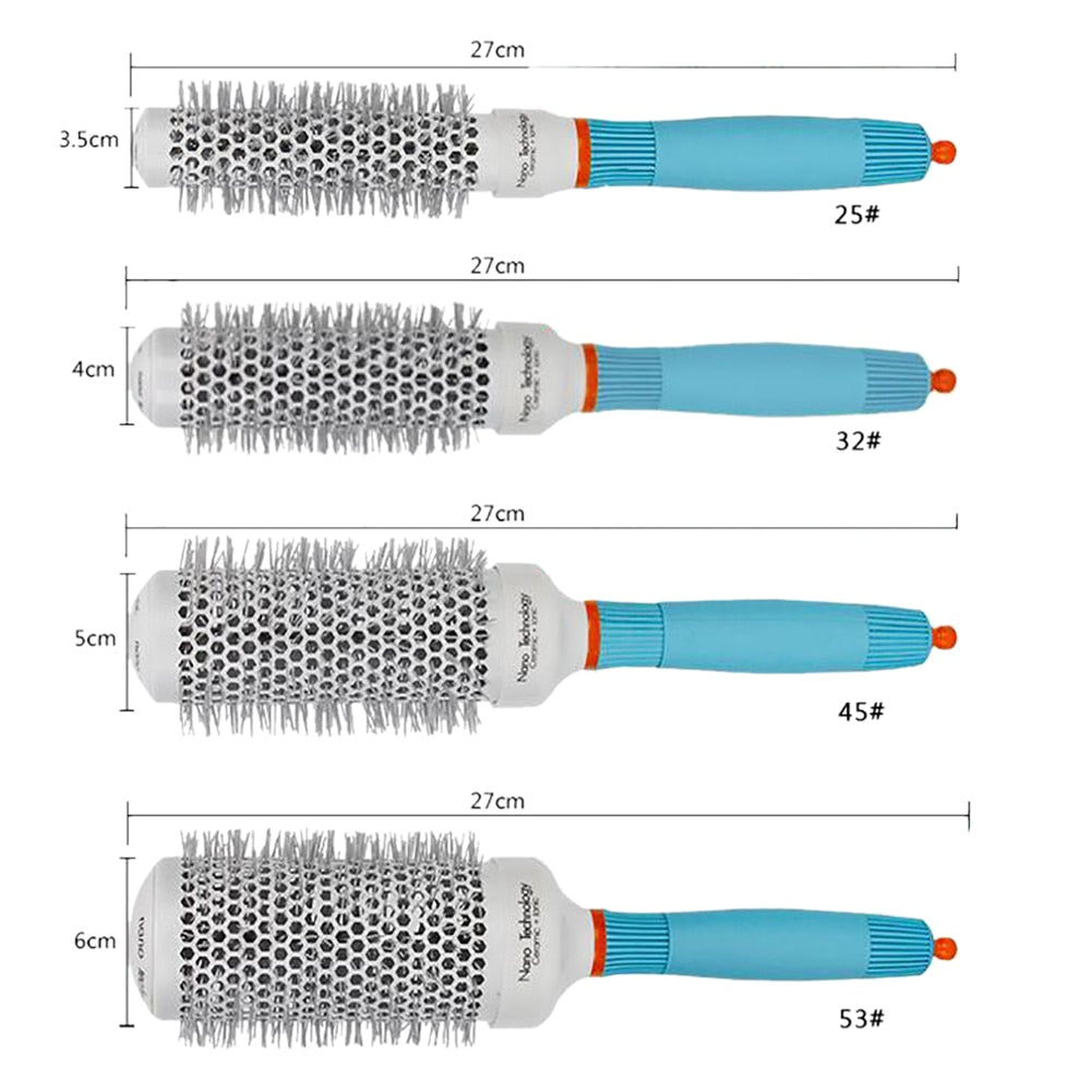 Ceramic Ion Round Hair Brush