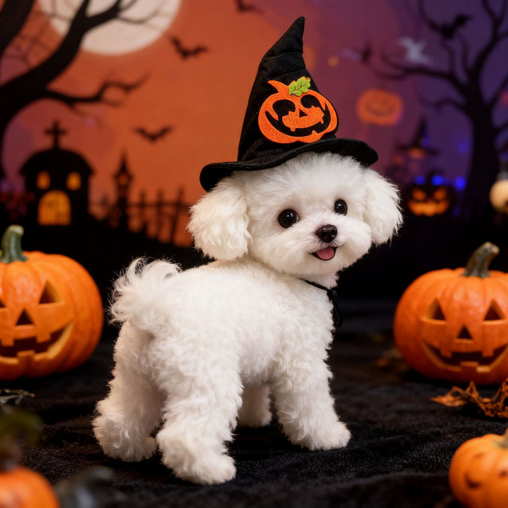 Pet Halloween Hat New Style Direct Factory Supply Pet Transformation Magic Hat Halloween Pet Hat Manufacturer