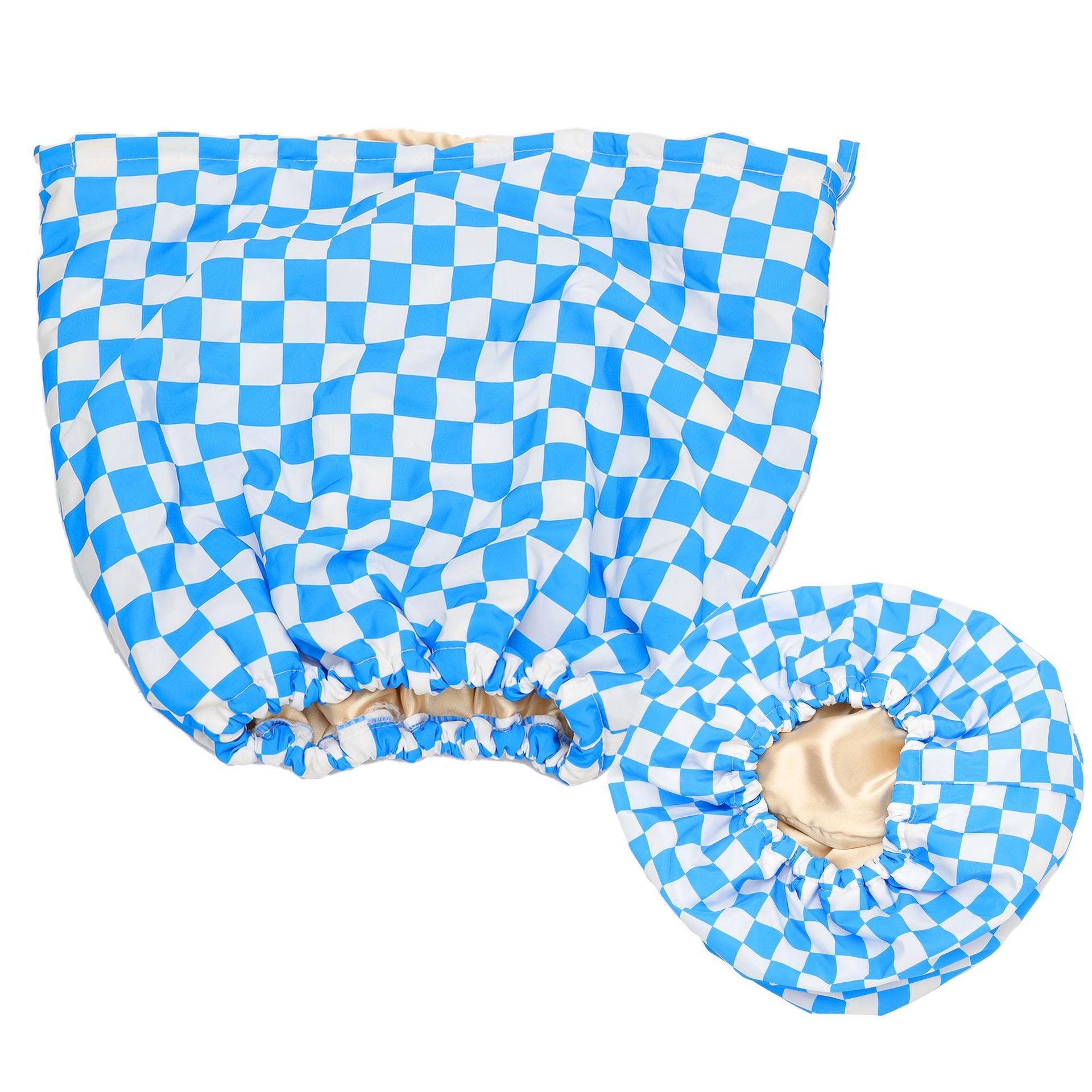 Waterproof 3 Layer Shower Cap