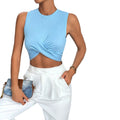 Cross Hem Vest Top