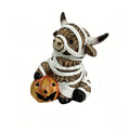 Halloween Highland Cow Resin Pumpkin Animal Figurine for Home Decoration