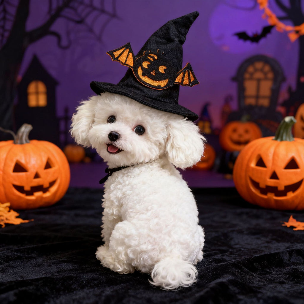 Pet Halloween Hat New Style Direct Factory Supply Pet Transformation Magic Hat Halloween Pet Hat Manufacturer