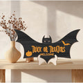Halloween Batman Wooden Craft Desktop Prop Decorative Wooden Sign Home Decoration