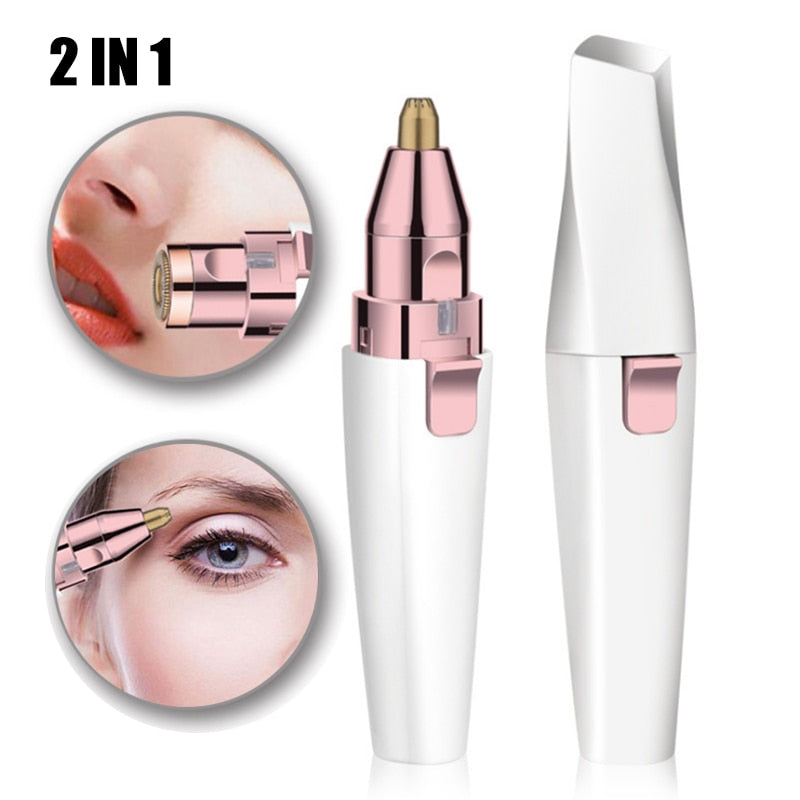 2-in-1 Eyebrow Trimmer