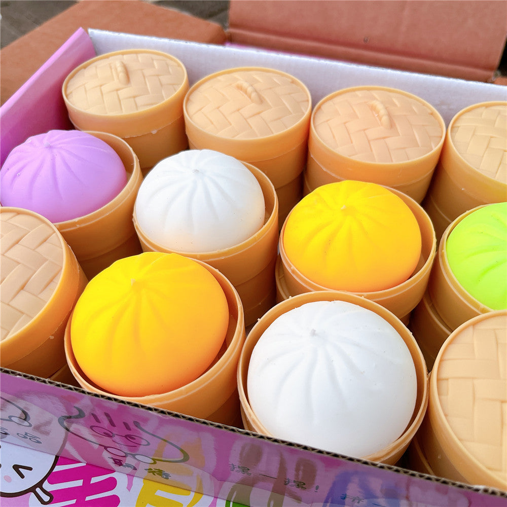 Steamed Bun Squishy Toy