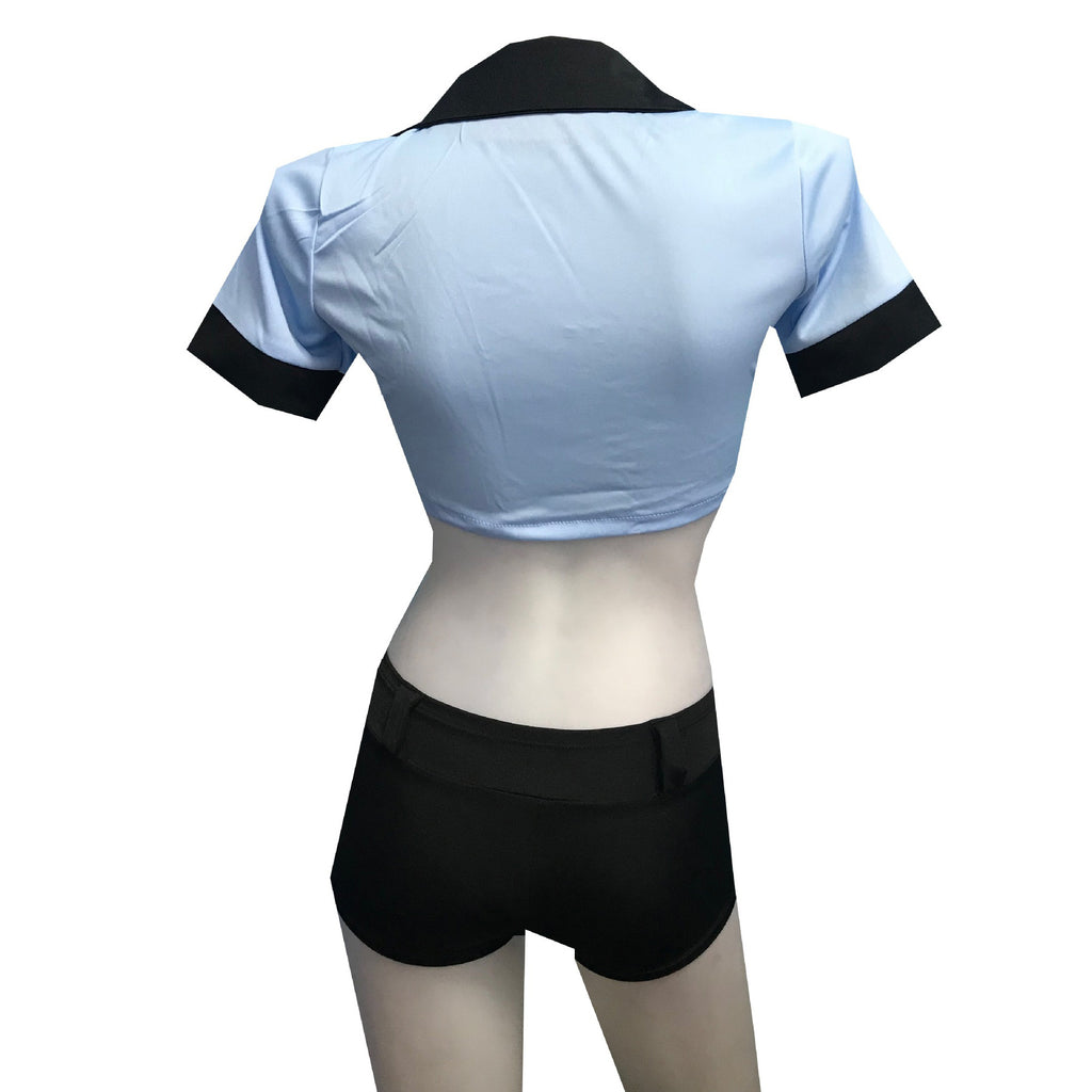 Role Play Cosplay Costume Halloween Police Uniform Sexy Woman Police Outfit Party Lingerie Uniform