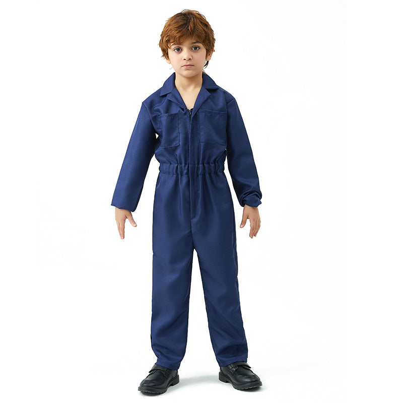 Halloween Costume for Kids - Michael Myers Cosplay Outfit, Horror Movie Character, Child's Scary Halloween Costume