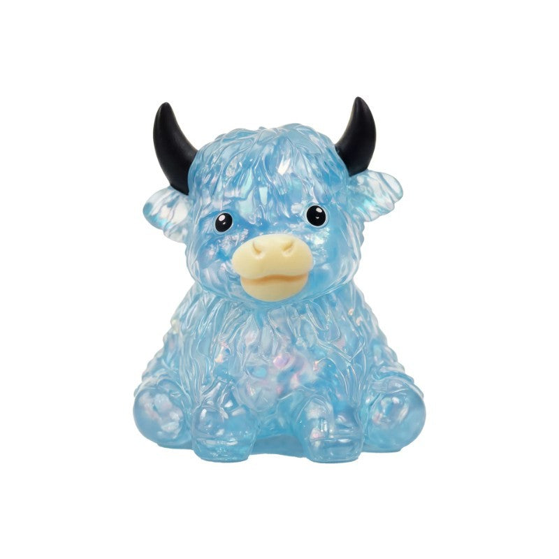 Glitter Highland Cow Squishy