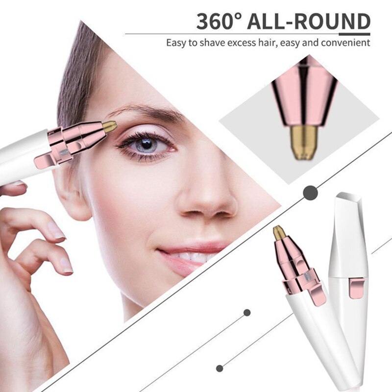 2-in-1 Eyebrow Trimmer