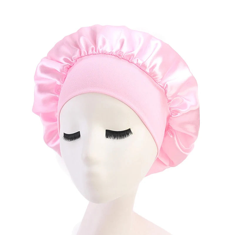 Adjustable Satin Hair Bonnet