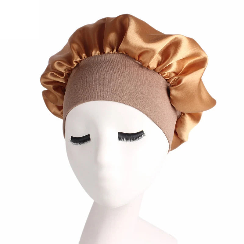 Adjustable Satin Hair Bonnet