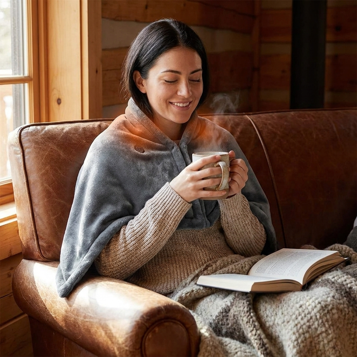 USB Heated Blanket Wrap